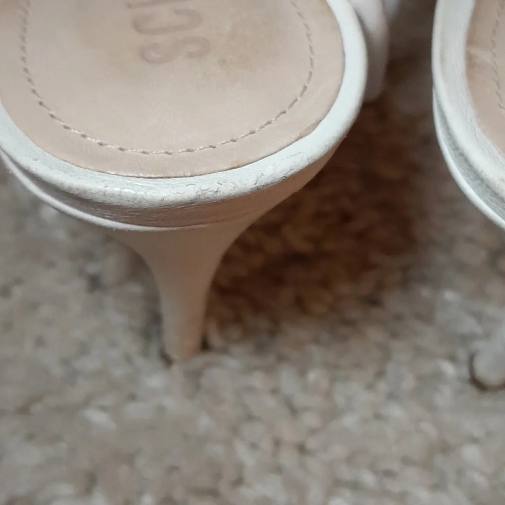 SCHUTZ WHITE belize Knotted Sandals Size 9.5 - Picture 14 of 16